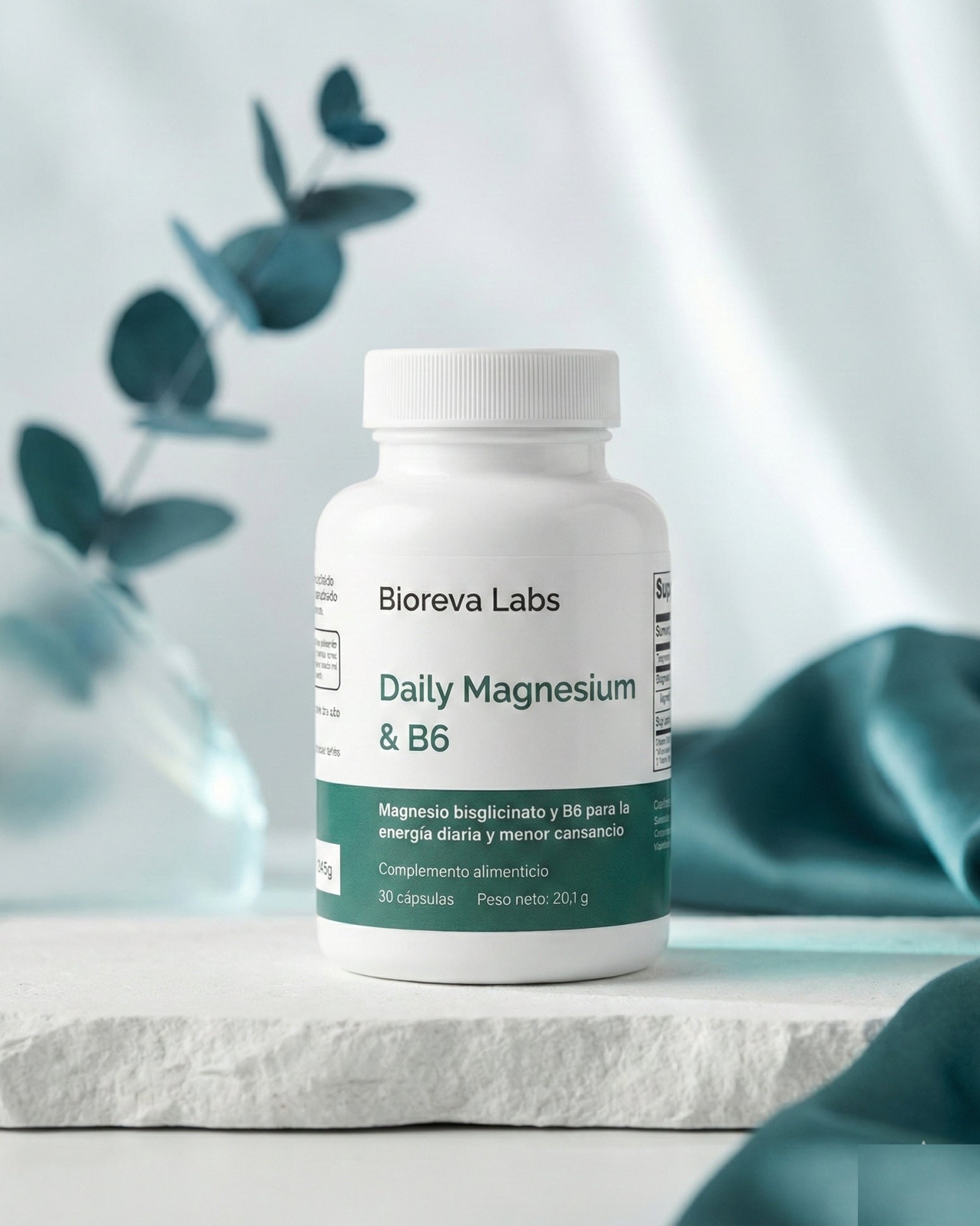 Daily Magnesium & B6 de Bioreva Labs